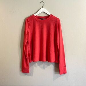 Under Armour Studio Tulip Back Long Sleeve Pullover Size Medium